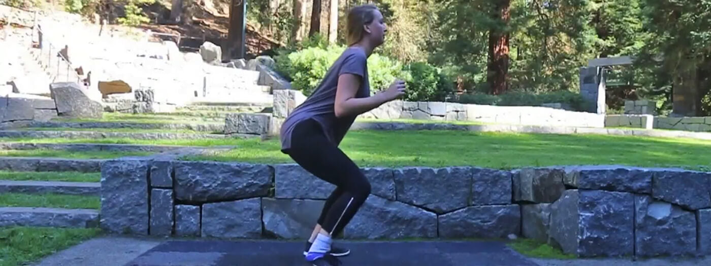 90 Degree Jump Turns (Stable) Workout