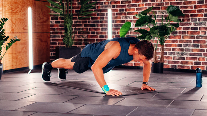 Burpee with Push-Up: Strengthens the Chest, Shoulders, Legs and Core