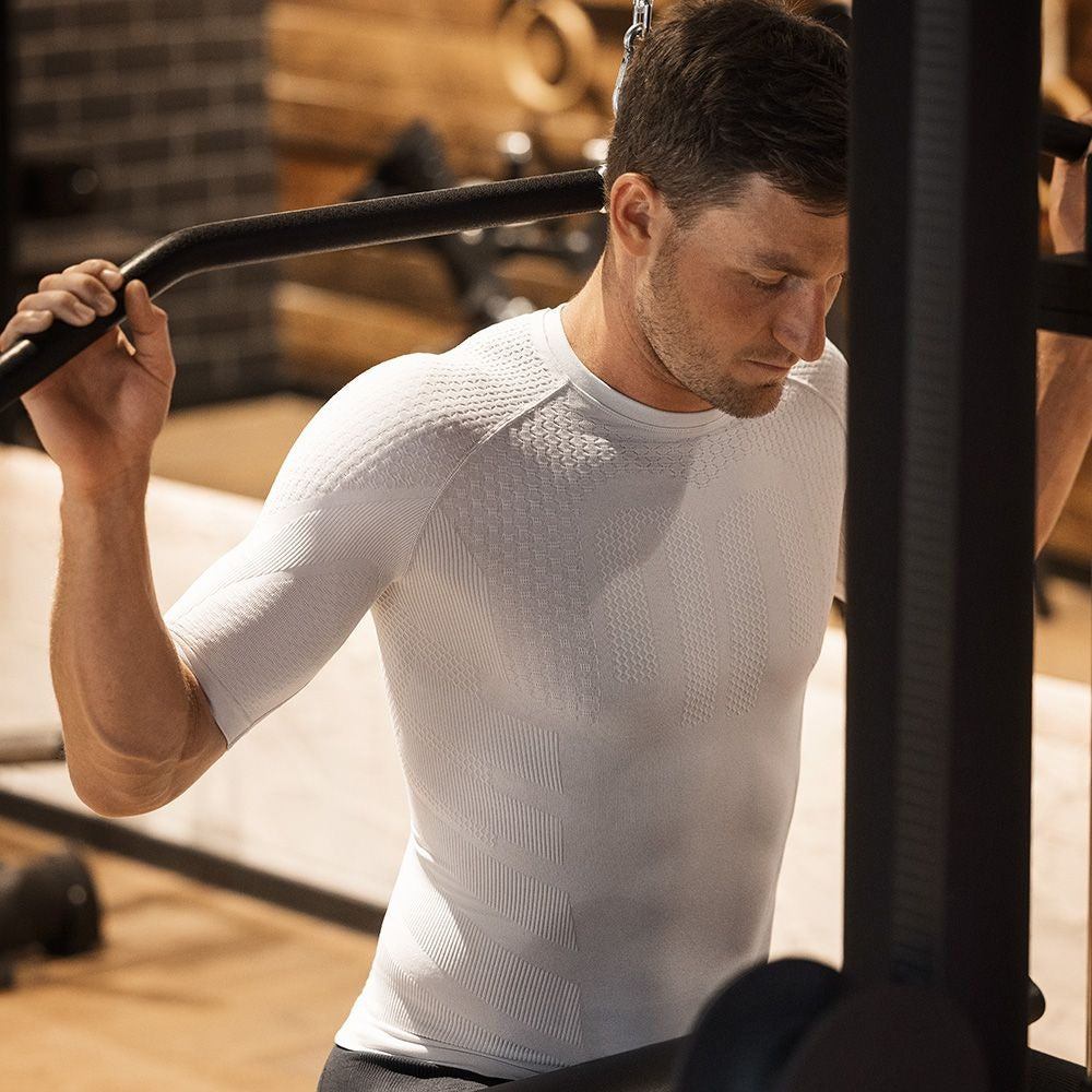 Sports Compression Shirt Short-Sleeve Men