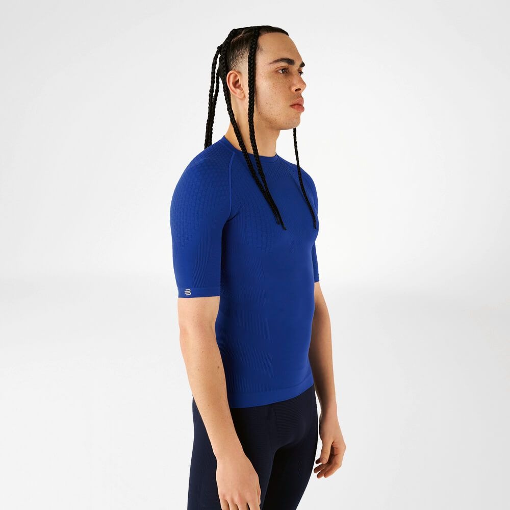 Sports Compression Shirt Short-Sleeve Men