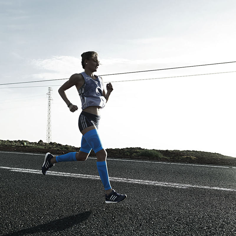 Calf Compression Sleeve Running Training Exercise Athletic Leg Sleeve(Pair)  Preferred Leg Compression Socks For Men & Women
